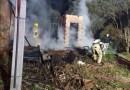 Incêndio destrói residência no bairro Padre Ulrico