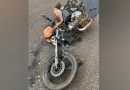 Motociclista fica ferido após tentar desviar de caminhão na PRC-280