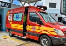 Mulher é resgatada após acidente de trabalho