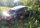 Colisão envolve carro e caminhão na PR-483 em Francisco Beltrão