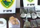 Polícia Militar apreende crack e maconha prontos para comercialização