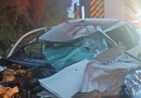 Mãe e duas filhas morrem em colisão frontal entre carro e carreta na BR-285 no RS