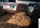 Abelardo Luz - Polícia Militar apreende 63 kg de maconha em veículo abandonado com pneu estourado