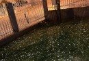 Defesa Civil Estadual monitora municípios atingidos por granizo na quarta-feira