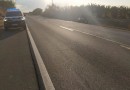 Homem fica ferido após carro capotar na BR-163 em Capanema
