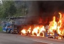 Passageiro se tranca no banheiro e provoca incêndio em ônibus