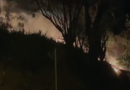 Bombeiros combatem três incêndios em vegetação em 3 horas