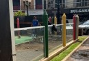 Parquinho da Praça Central passa por revitalização