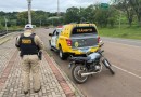 Motocicleta furtada em Campo Erê é recuperada pela PM