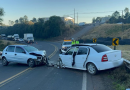 Quatro feridos em grave acidente na PR-180