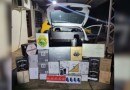Carro é apreendido com carga de celulares e vinhos sem documentação