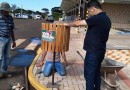 Prefeitura de Campo Erê instala lixeiras em pontos estratégicos da cidade