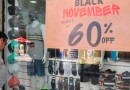 Vendas do comércio caem 0,6% em novembro de 2022, apesar da Black Friday