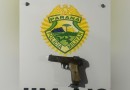Após denúncia, homem é preso com pistola 765 na cintura