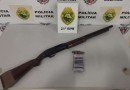 Polícia Militar prende homem por porte ilegal de arma