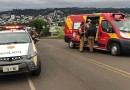 Homem fica ferido após sofrer queda de bicicleta motorizada