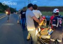 Criança de dois anos sai ilesa de capotamento na PR 566; duas pessoas ficaram feridas