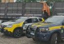 Carreta com 480 mil maços de cigarros contrabandeados é apreendida em União da Vitória