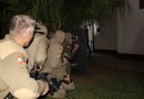 Policiais Militares passam por instrução de gerenciamento de crises e 1ª intervenção