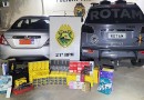 PM apreende automóvel com produtos descaminhados do Paraguai