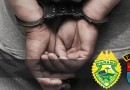 Polícia Militar prende homem após denúncia de violência doméstica