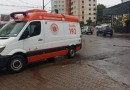 Acidente entre carro e moto é registrado no Centro de Beltrão