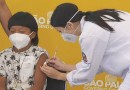 Primeira criança do Brasil é vacinada contra a Covid-19