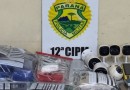 Com uso de drone, PM prende traficante e apreende grande quantidade de drogas