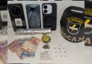 Três pessoas são presas por tráfico de drogas e outros crimes