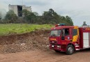 Incêndio em vegetação é registrado no bairro Miniguaçu