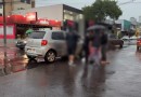 Homem é atropelado na faixa de pedestres no Bairro Vila Nova