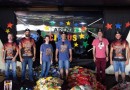 Encontro de carros antigos arrecada 3 toneladas de alimentos