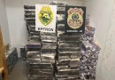 BPFRON e PF apreendem carreta com 2,5 toneladas de maconha em Toledo
