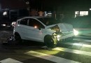 Colisão entre dois automóveis é registrada no cruzamento das ruas Amando Gehlen e Dambros e Piva