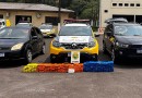 Polícia Militar de Palmas apreende 153 kg de maconha e 900 g de cocaína em operação conjunta com a Receita Federal