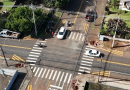 Prefeitura inicia instalação de semáforo na Rua Maringá, cruzamento com a Rua Bolívia