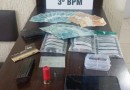 Casal é preso por tráfico de drogas e por usar criança para esconder as drogas