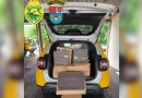 Vinhos descaminhados são apreendidos em transportadora beltronense; diz PM