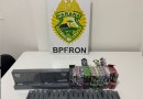 BPFRON apreende cigarros eletrônicos em Realeza