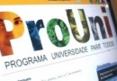 Encerra amanhã prazo para a inscrição para o Prouni