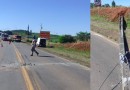 Trabalhador fica em estado grave em queda de poste na BR-163