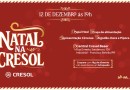 Natal na Cresol acontece dia 12 de dezembro