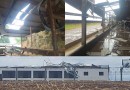 Temporal causa danos em Realeza e alerta para mais chuvas em todo o Paraná