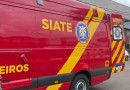 Homem fica ferido em colisão entre carro e motocicleta