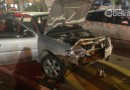 Motorista causa dois acidentes, foge e é detido