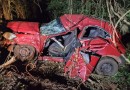 Grave acidente na pr-281 deixa motorista com ferimentos graves