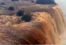 Cataratas do Iguaçu registram vazão quatro vezes maior do que o normal