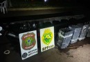Mais de 100 kg de maconha são apreendidos no Paraná