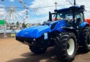Trator fabricado na Inglaterra e movido a biometano está na Expobel 2024