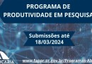 Estado vai investir R$ 8 milhões em bolsas para grandes profissionais da ciência